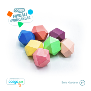 RENKLİ DENGE TAŞI 10LU