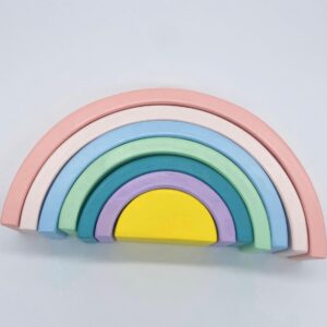 AHŞAP GÖKKUŞAĞI 7Lİ PEMBE