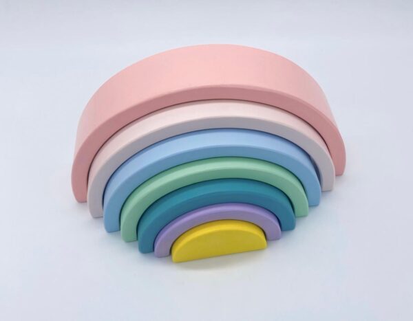 AHŞAP GÖKKUŞAĞI 7Lİ PEMBE